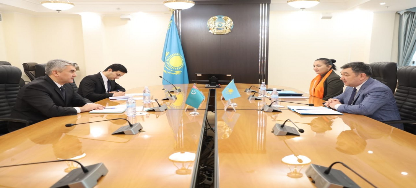 Встреча в Министерстве информации и общественного развития Республики Казахстан