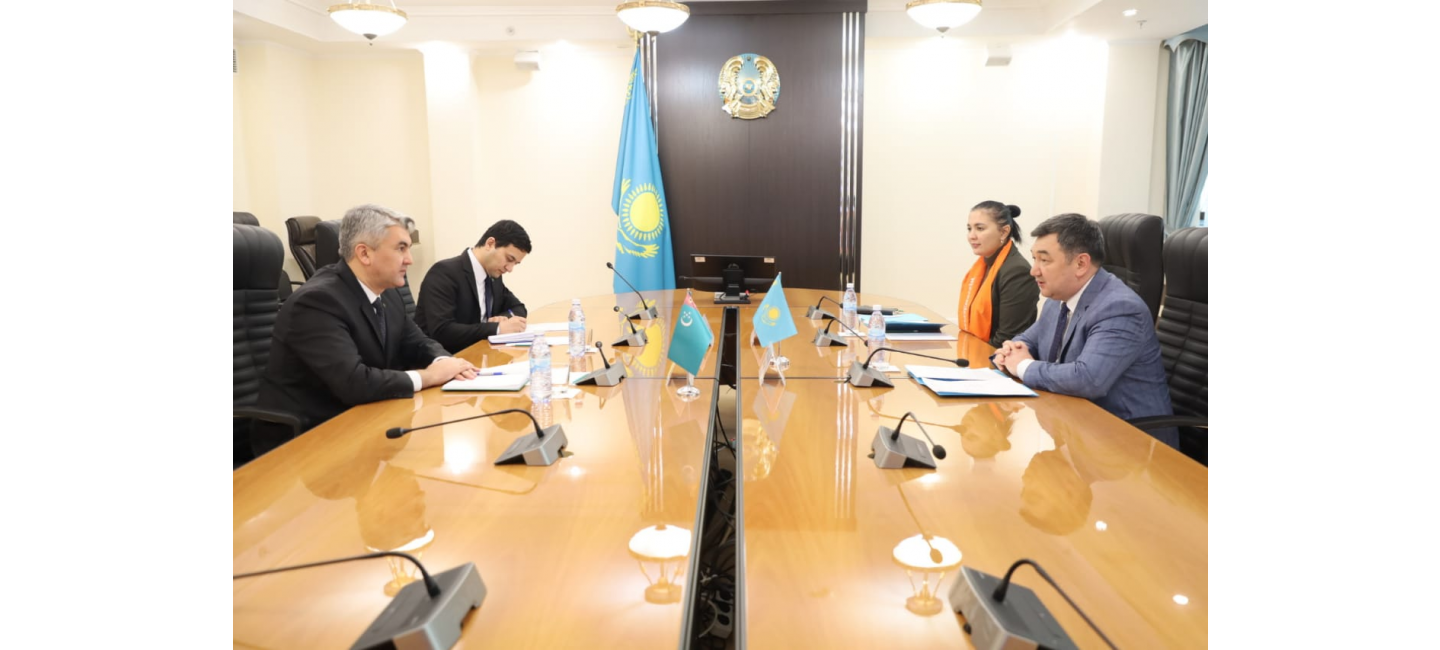Встреча в Министерстве информации и общественного развития Республики Казахстан